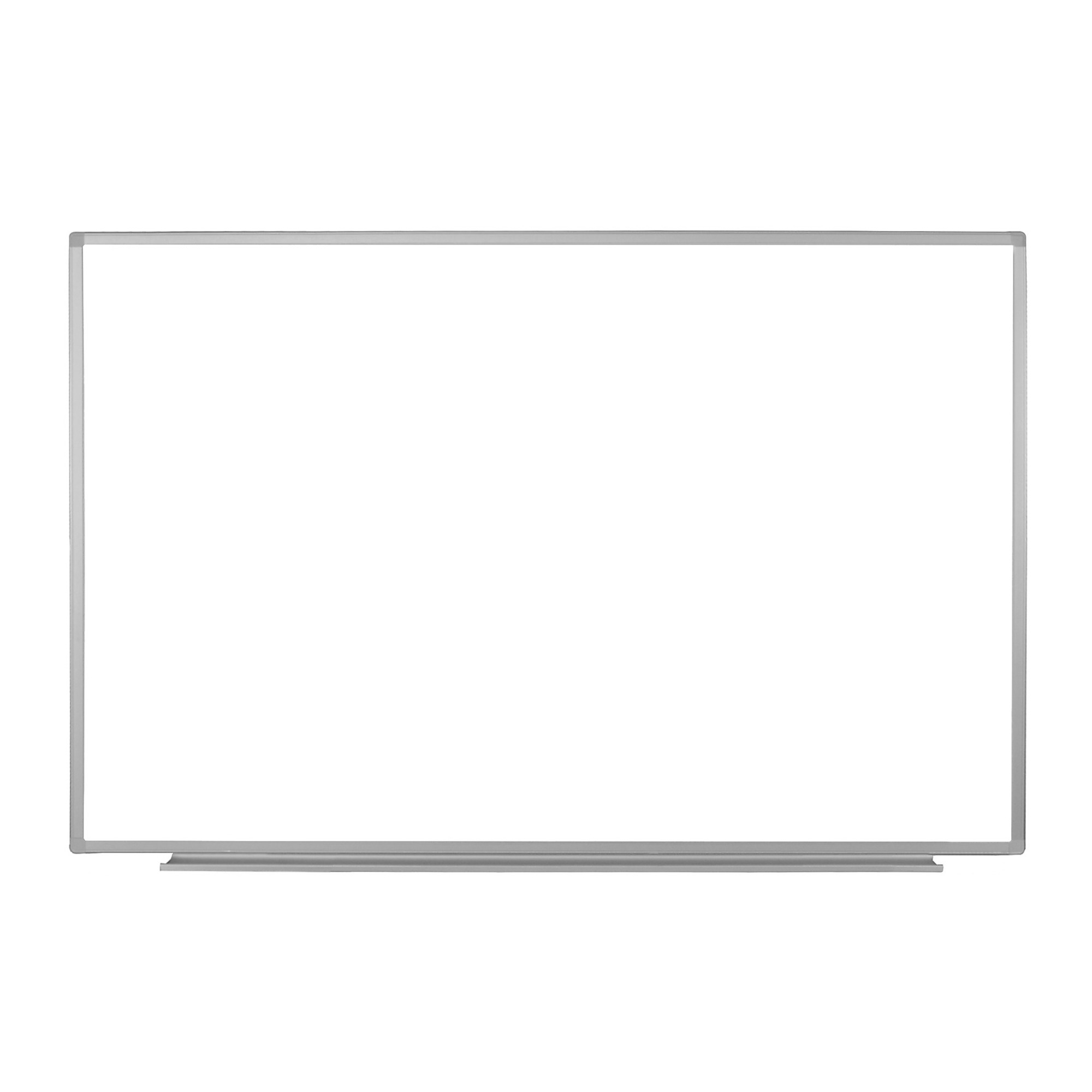 Luxor, Wall-Mountable Dry Erase Board 60x40 Color Finish White, Model# WB6040W